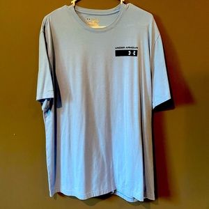 T-Shirt Light Blue Under Armour.